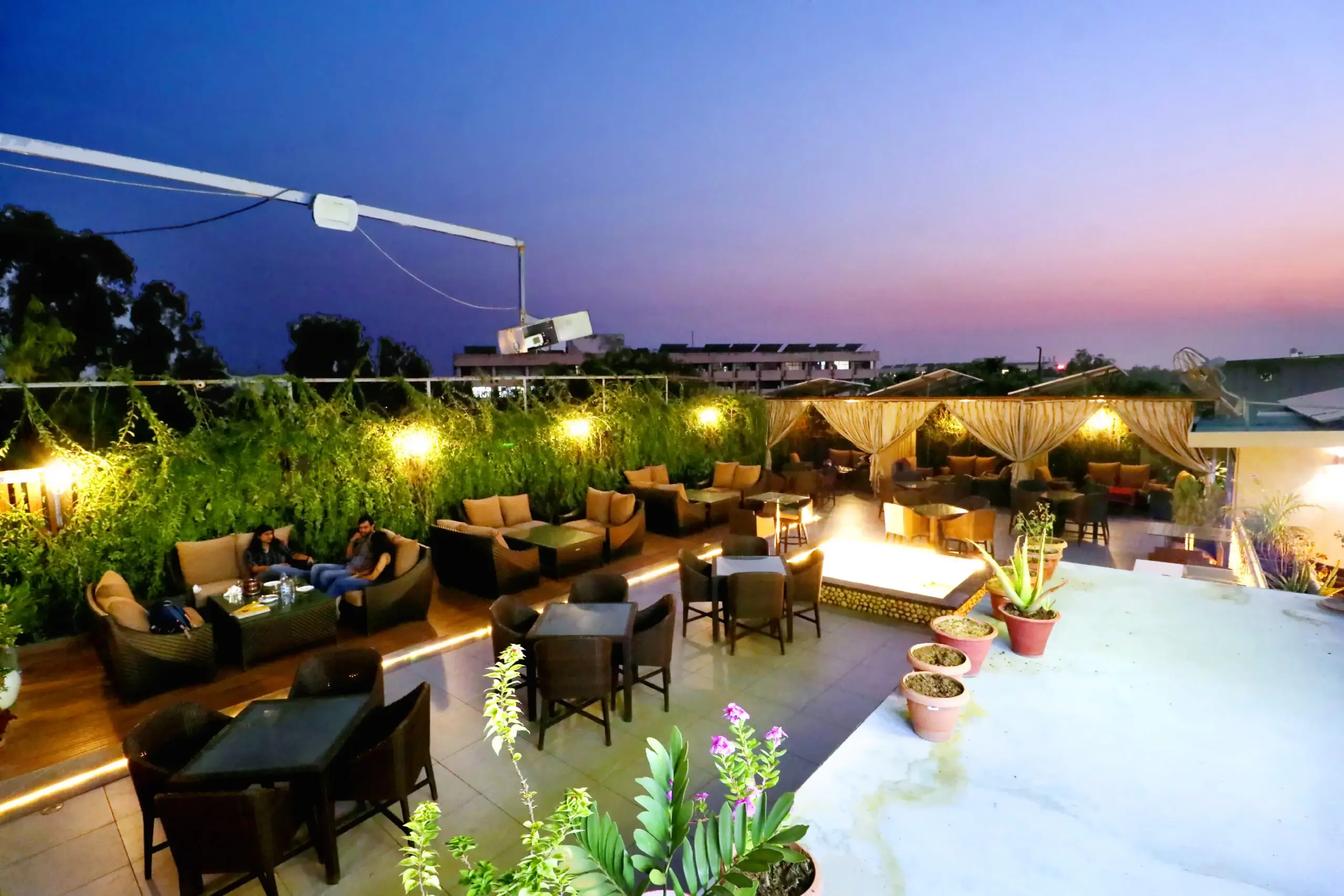 rooftop cafe in chandigarh